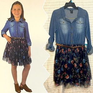 Zunie Denim Dress